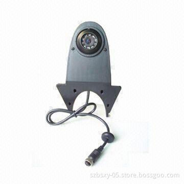 Car Security Camera with Super Wide Viewing Angle Lens and, Built-in Infrared Night Vision IR LEDs
